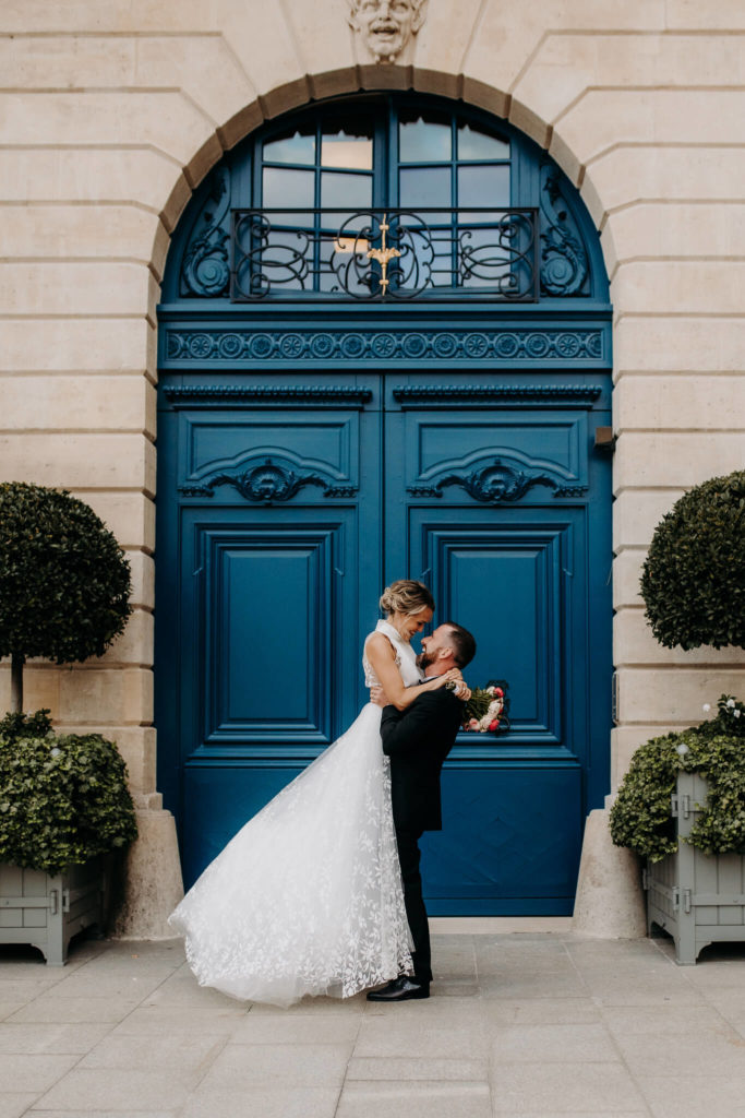 photographe mariage Ritz Paris luxe Vendôme couple