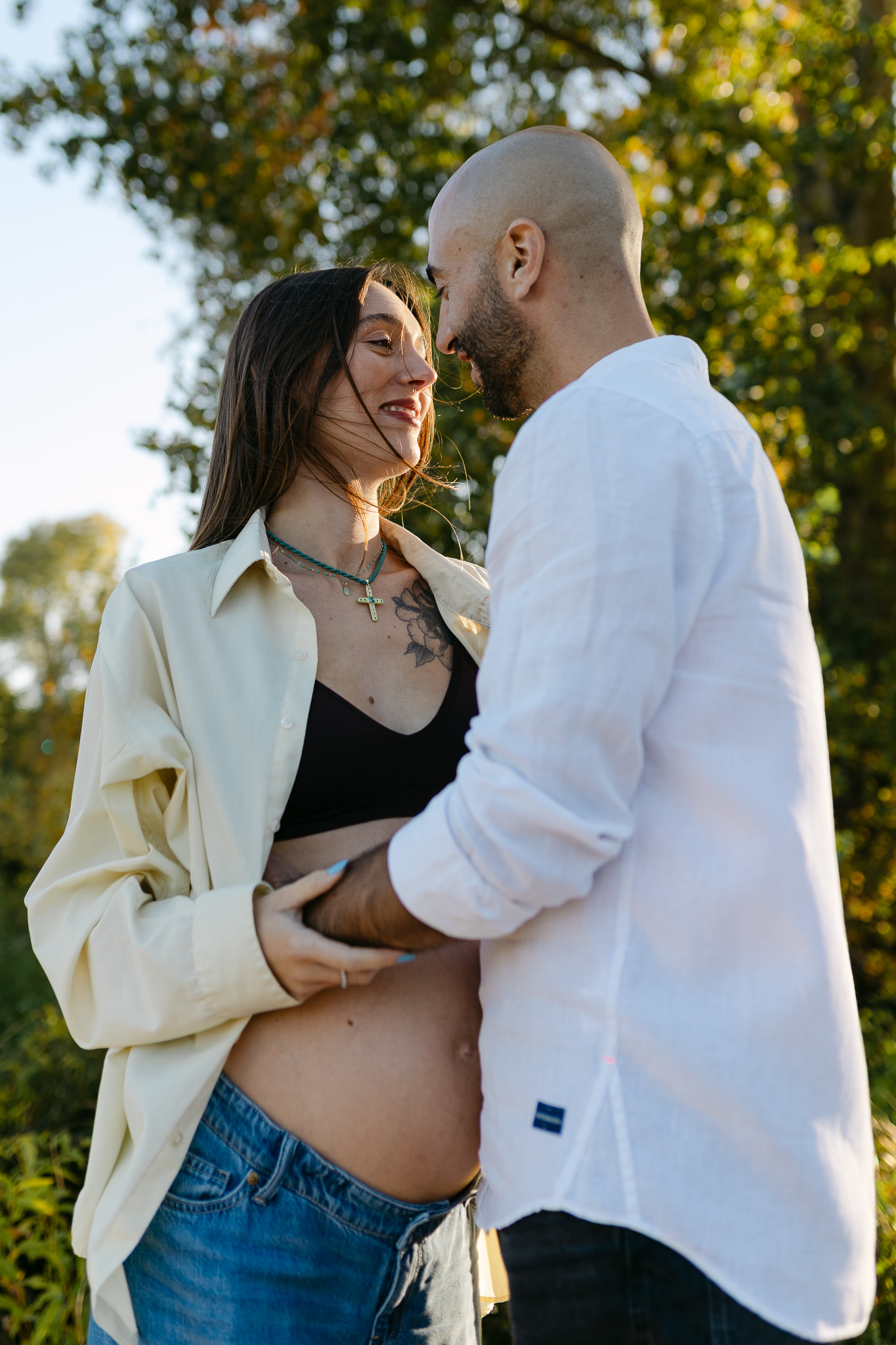 love stories photographer - family pregnancy photoshoot